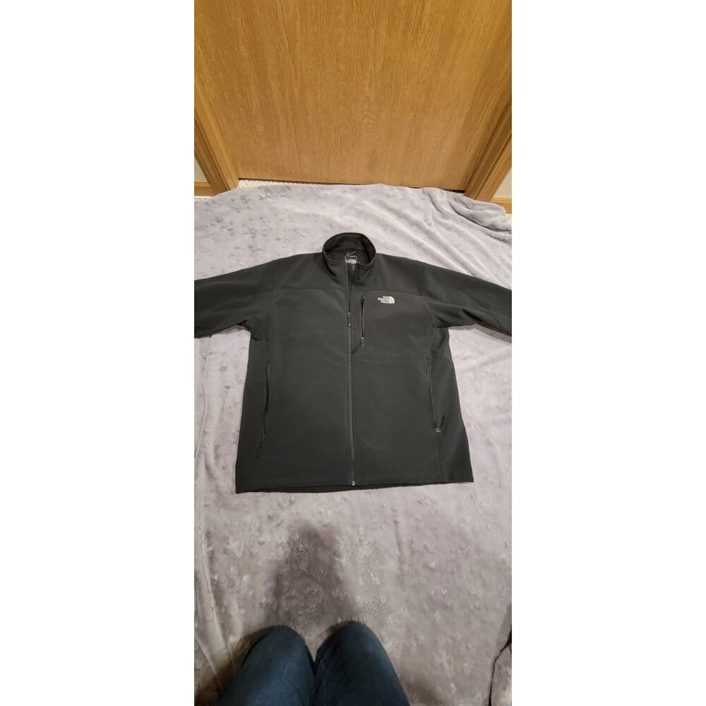 The North Face Men's Apex Bionic Jacket Softshell Windwall Black Size XXL Hiking